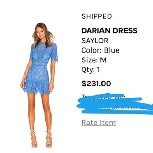 COPY - Blue dress from Revolve